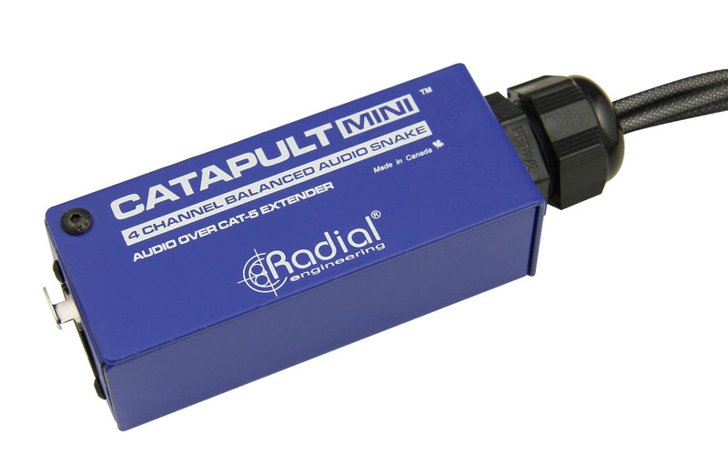 Radial Engineering Catapult Mini Compact CAT 5 Audio Snake