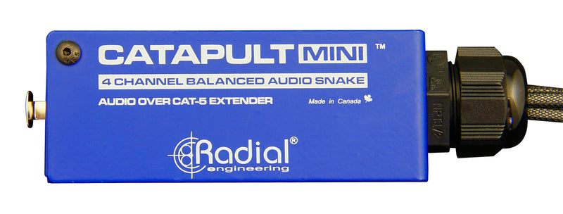 Radial Engineering Catapult Mini Compact CAT 5 Audio Snake
