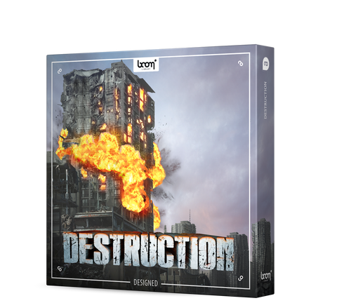 BOOM Library Boom Destruction Designed