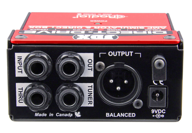 Radial Engineering JDX Direct-Drive Guitar Amp Simulator & DI Box