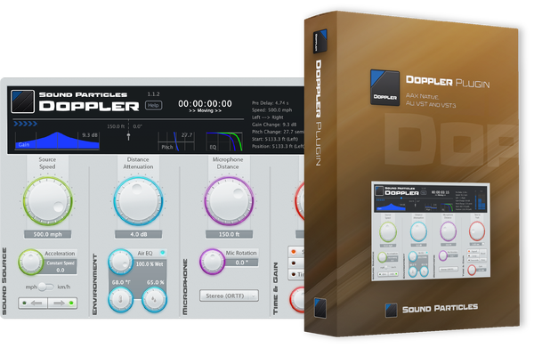Sound Particles Doppler Plug-In