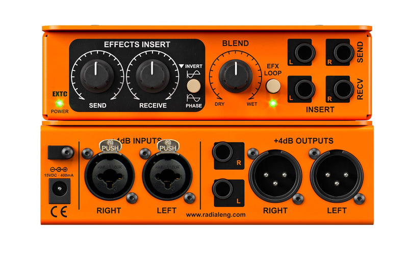 Radial Engineering EXTC-Stereo Guitar Effects Interface & Reamper