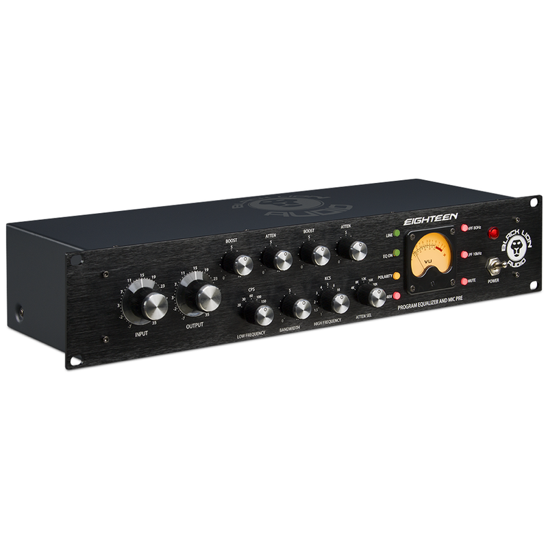 Black Lion Audio Eighteen Channel Strip, EQ & Mic Pre