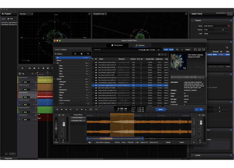Sound Particles 3 Audio Software - Professional (Perpetual License)