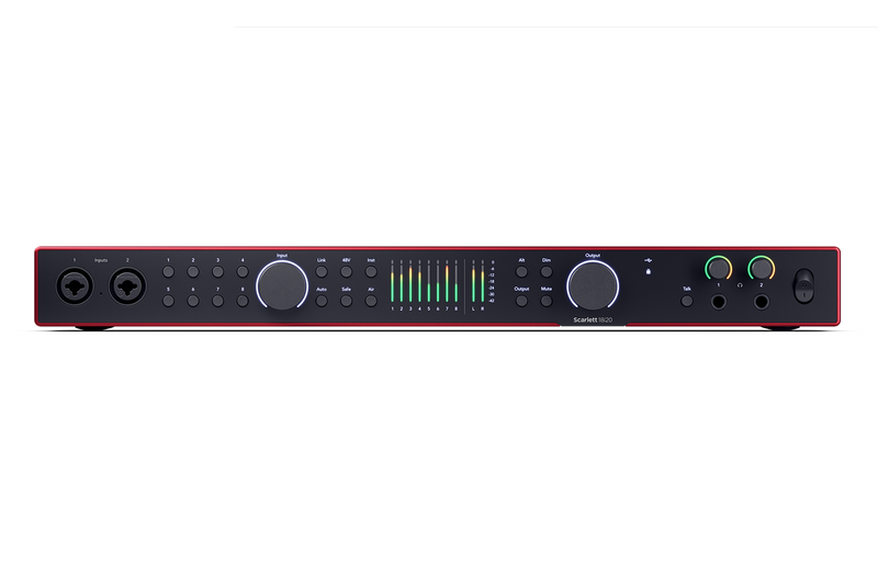 Focusrite Scarlett 18i20 4th Gen USB-C Audio Interface