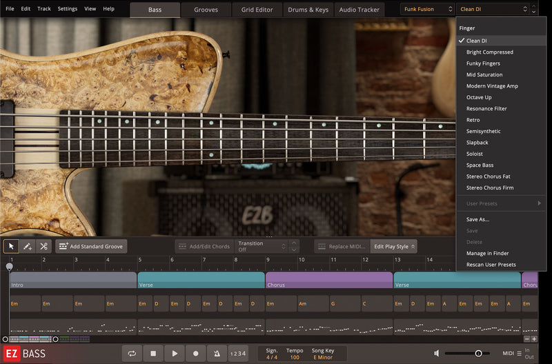 Toontrack Funk Fusion EBX Expansion Pack for EZ Bass
