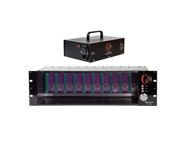 GC Audio Rack 500 10-Slot Rack