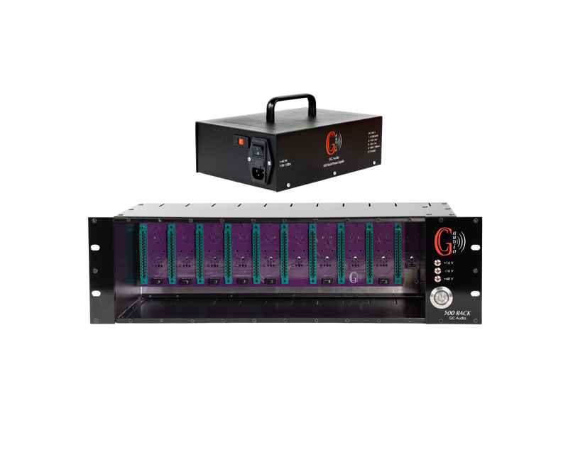 GC Audio Rack 500 10-Slot Rack