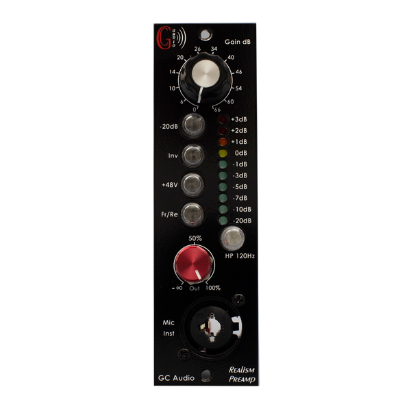 GC Audio Realism Preamp 500-Series Preamp