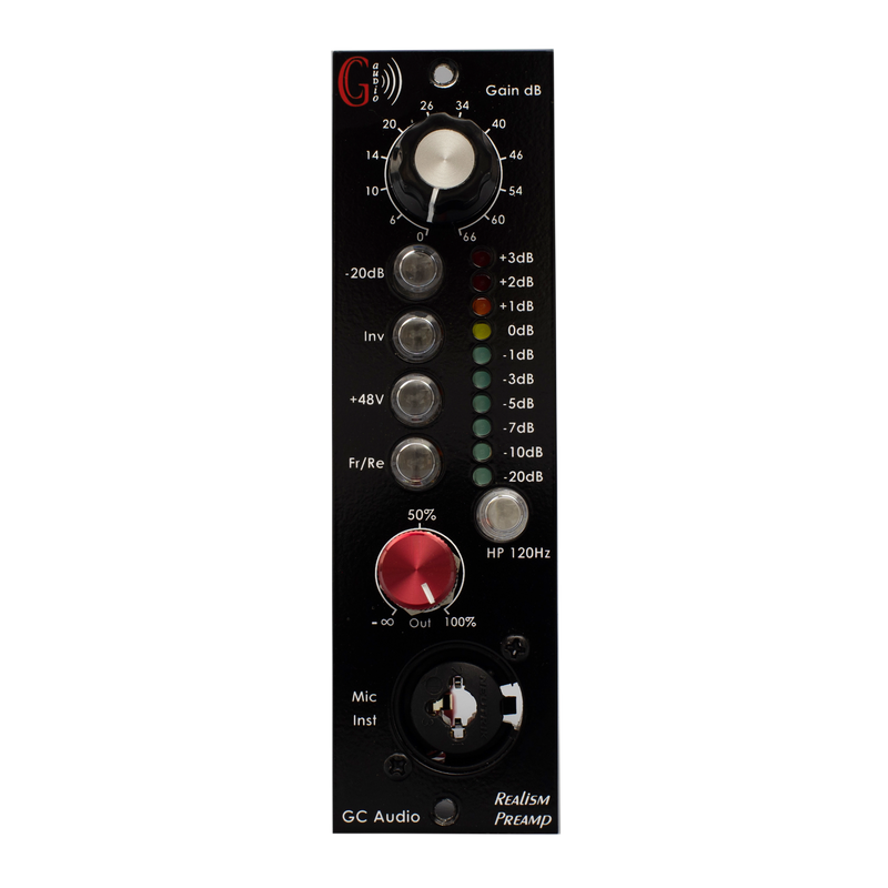 GC Audio Realism Preamp 500-Series Preamp