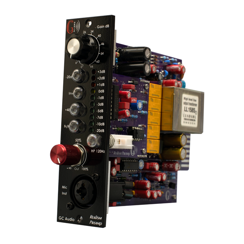 GC Audio Realism Preamp 500-Series Preamp
