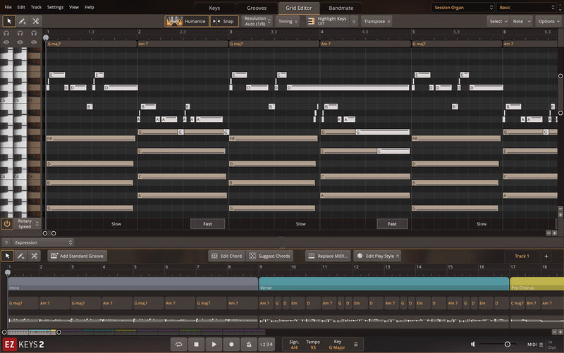 Toontrack EZ Keys Session Organ EKX Expansion