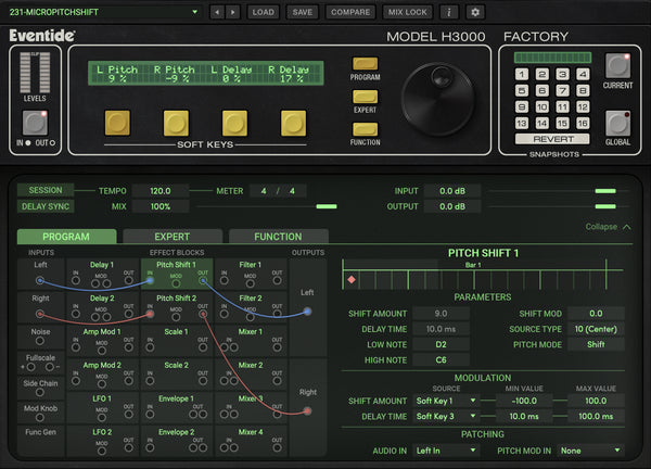 Eventide H3000 Factory mkII Plug-In