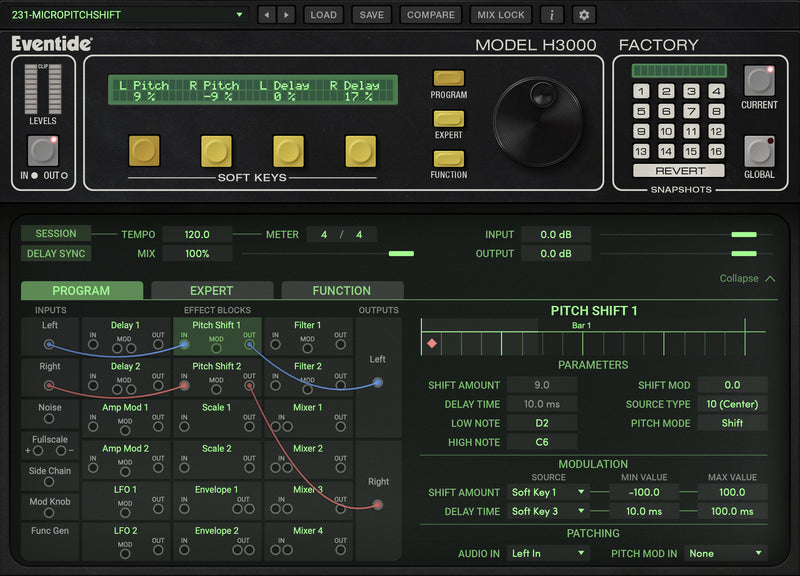 Eventide H3000 Factory mkII Plug-In