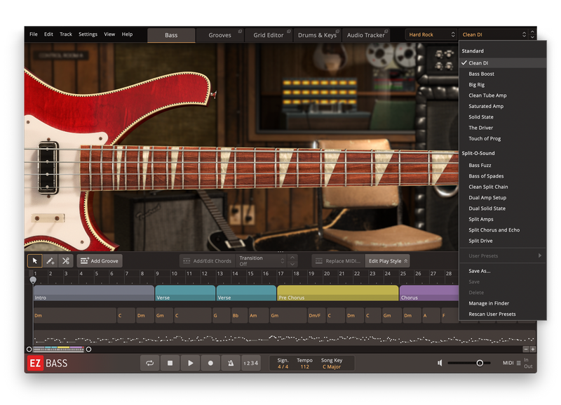 Toontrack Hard Rock EBX Expansion Pack for EZ Bass