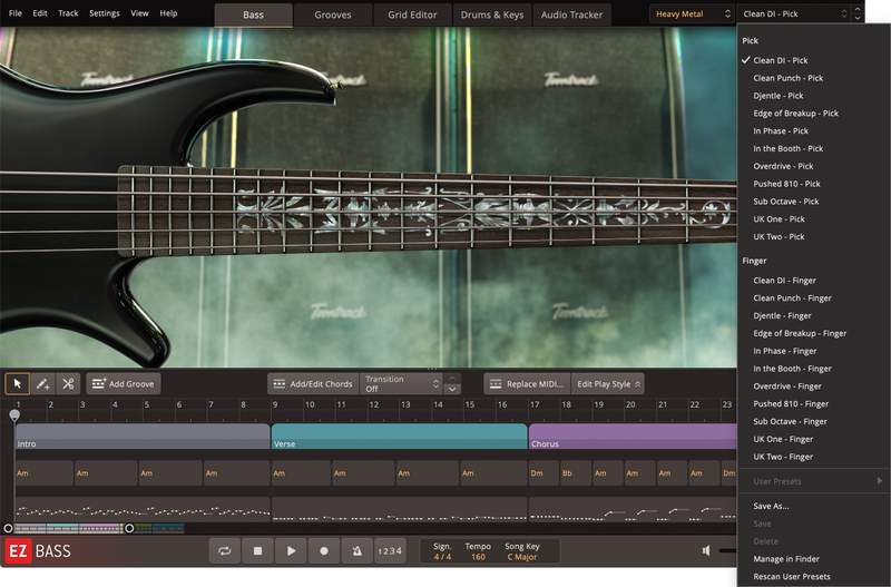 Toontrack Heavy Metal EBX Expansion Pack for EZ Bass