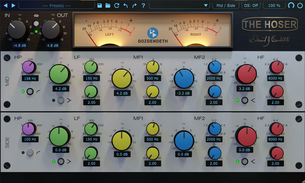 Boz Digital Boz David Bendeth Hoser XT & +10dB Bundle