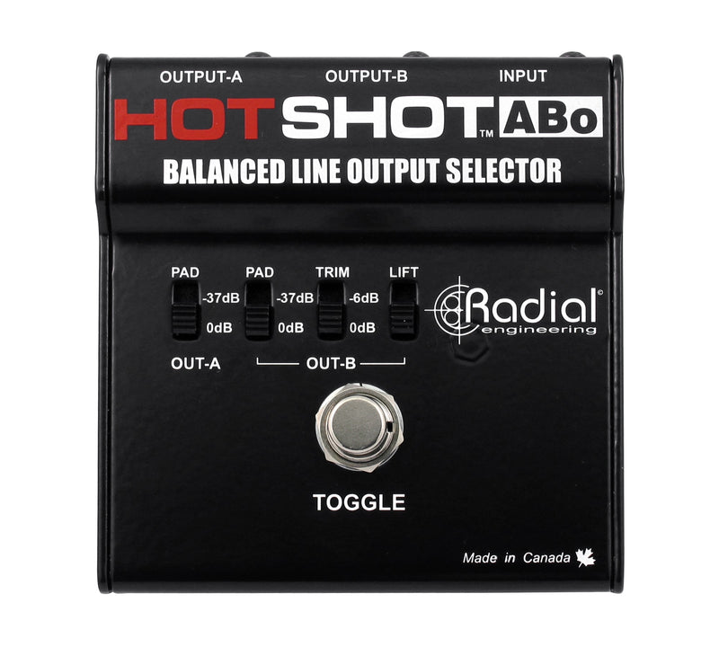 Radial Engineering Hotshot ABo Balanced Output Selector