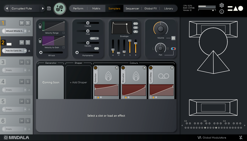MNTRA Instruments Huracan Winds/Percussion Virtual Instrument