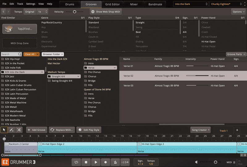 Toontrack Into The Dark EZX Expansion Pack