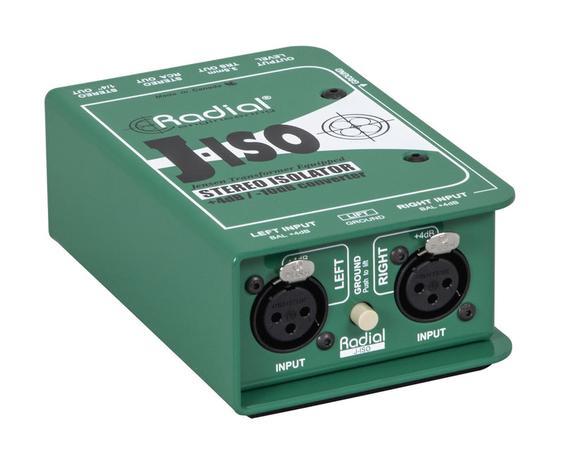 Radial Engineering J-Iso Stereo Converter & Isolator