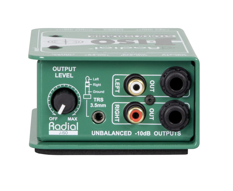 Radial Engineering J-Iso Stereo Converter & Isolator