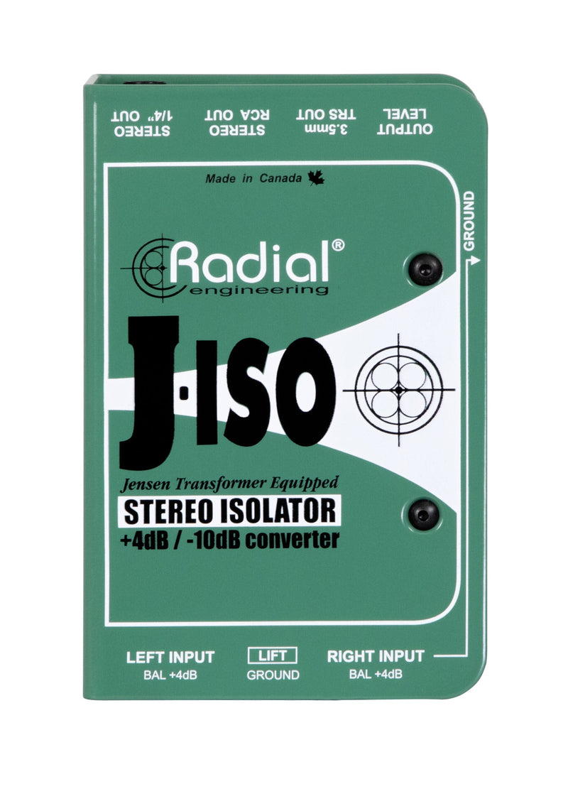 Radial Engineering J-Iso Stereo Converter & Isolator