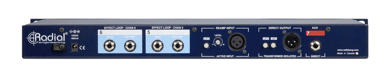 Radial Engineering JD7 Injector Guitar Distro & Splitter