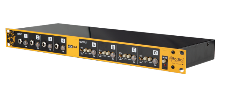 Radial Engineering JX44 V2 Guitar, Amp, & FX Signal Manager