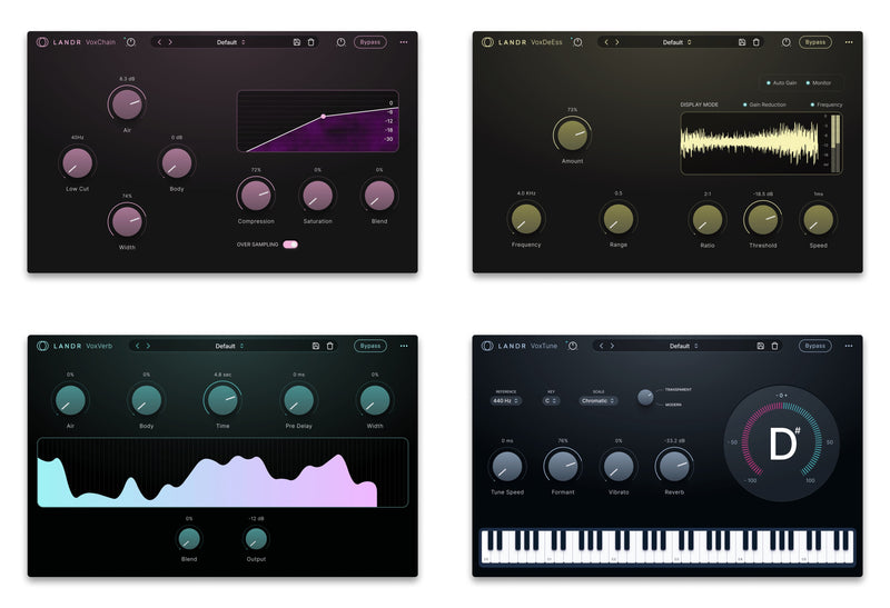 LANDR Vocal Plug-In Bundle