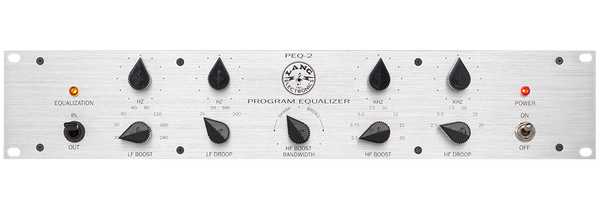 Heritage Audio LANG Electronics PEQ-2 Program Equalizer
