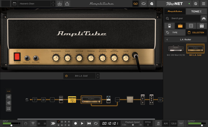 IK Multimedia AmpliTube LA Rocker