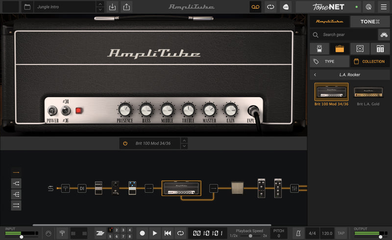 IK Multimedia AmpliTube LA Rocker