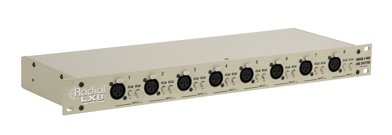 Radial Engineering LX8 8-channel Line-Level Splitter