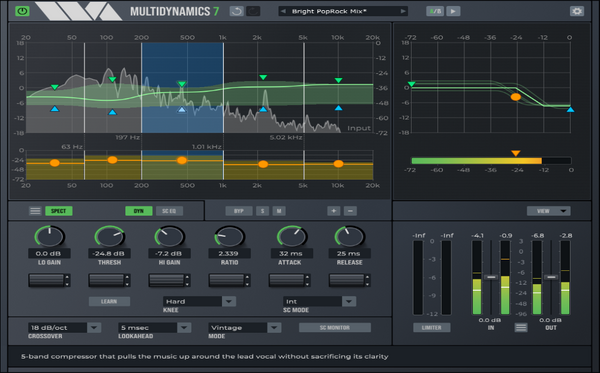 Wave Arts MultiDynamics 7 Dynamics Processor Plug-In