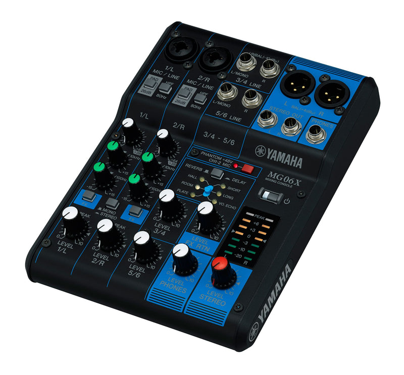 Yamaha MG06X 6-Channel Mixing Desk