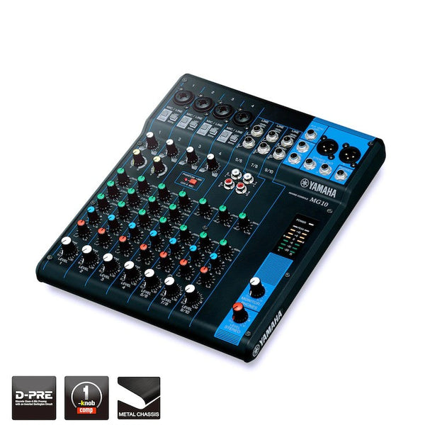 Yamaha MG10 10-Channel Mixing Desk