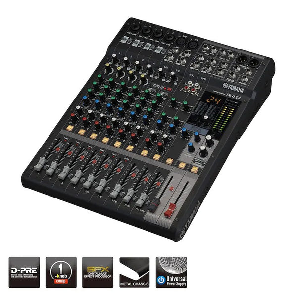 Yamaha MG12X 12-Channel Mixing Desk