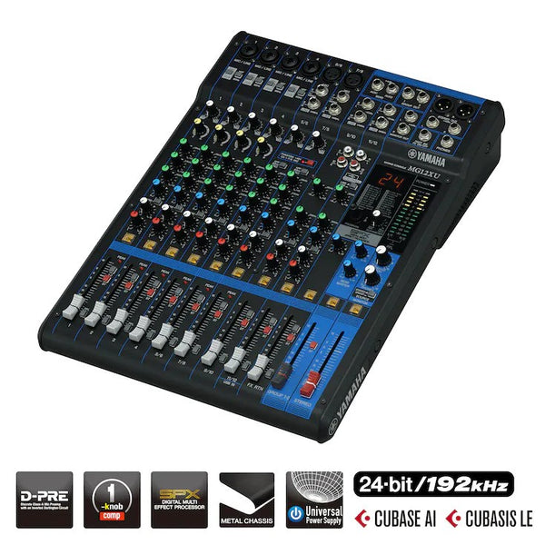 Yamaha MG12XU 12-Channel Mixing Desk