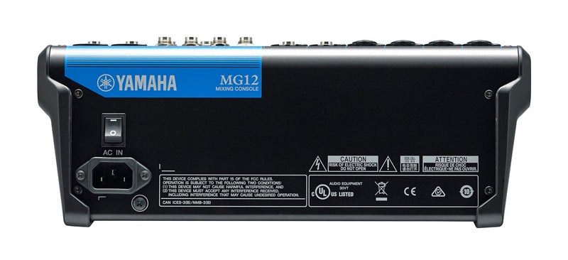 Yamaha MG12 12-Channel Mixing Desk