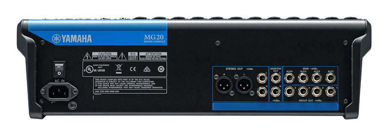 Yamaha MG20 20-Channel Mixing Desk