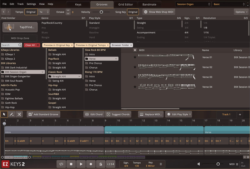 Toontrack EZ Keys Session Organ EKX Expansion