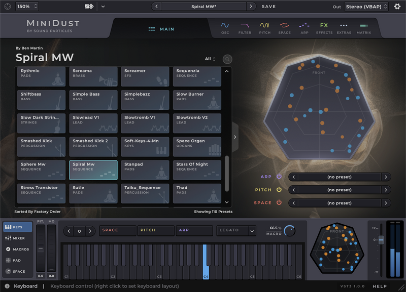Sound Particles MiniDust Dual Oscillator Synthesizer