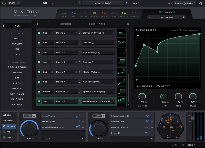 Sound Particles MiniDust Dual Oscillator Synthesizer