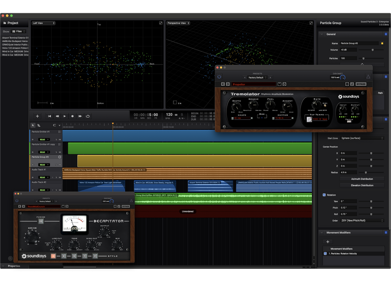 Sound Particles 3 Audio Software - Professional (Perpetual License)