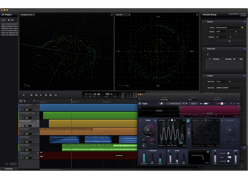 Sound Particles 3 Audio Software - Professional (Perpetual License)