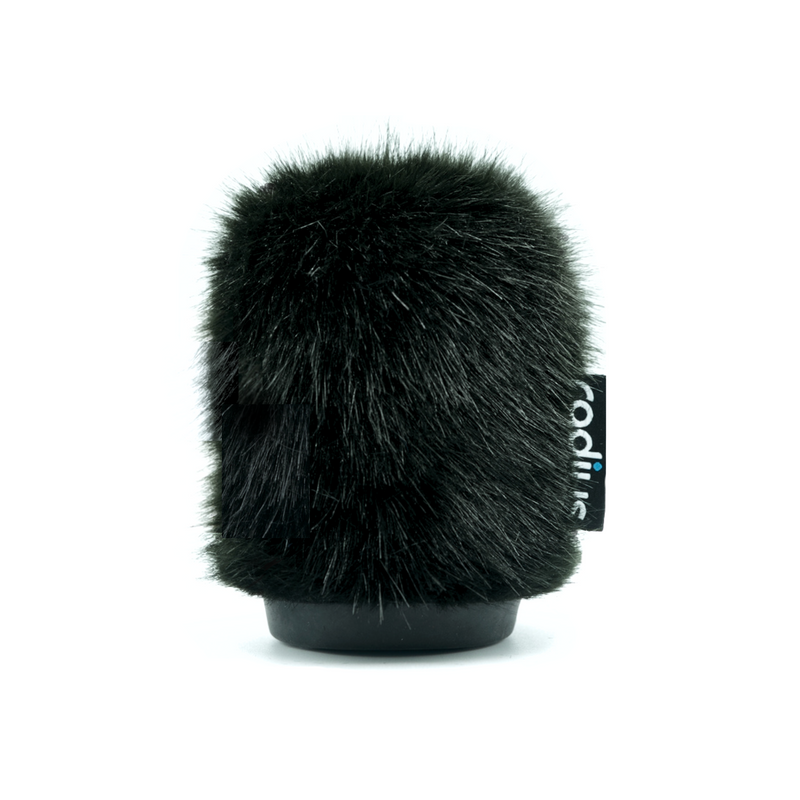 Radius Windshields 12cm Nimbus Windshield (19/22), Black Fur