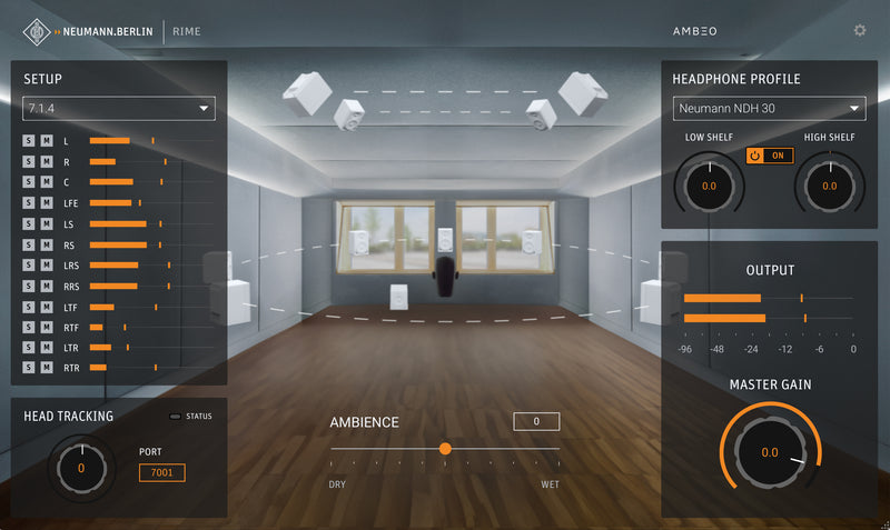 Neumann RIME Binaural Monitoring Plug-In for Neumann Headphones  