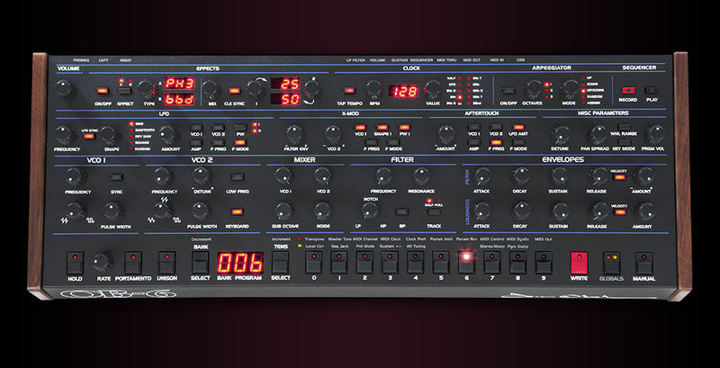 Sequential OB-6 Desktop 6-Voice Polyphonic Analog Synth