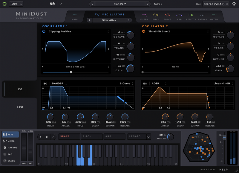 Sound Particles MiniDust Dual Oscillator Synthesizer